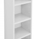 Raft depozitare living, 6 compartimente, 90 x 20 x 20 cm, PAL melaminat, alb