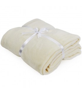 RESIGILAT  Cuvertura de pat, Bej, 240 x 220 cm