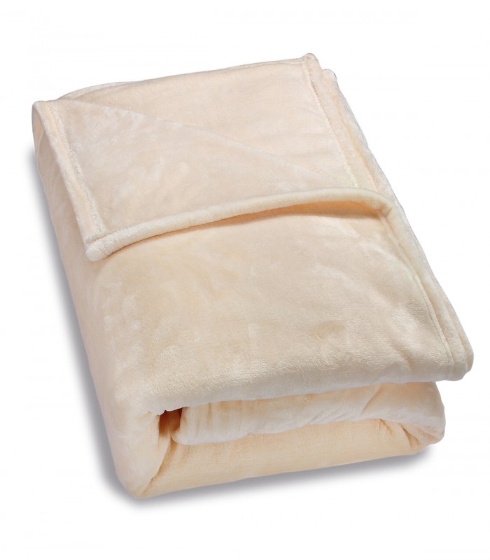 RESIGILAT  Cuvertura de pat Premium XXL, 300g/m², Bej, 280 x 210 cm