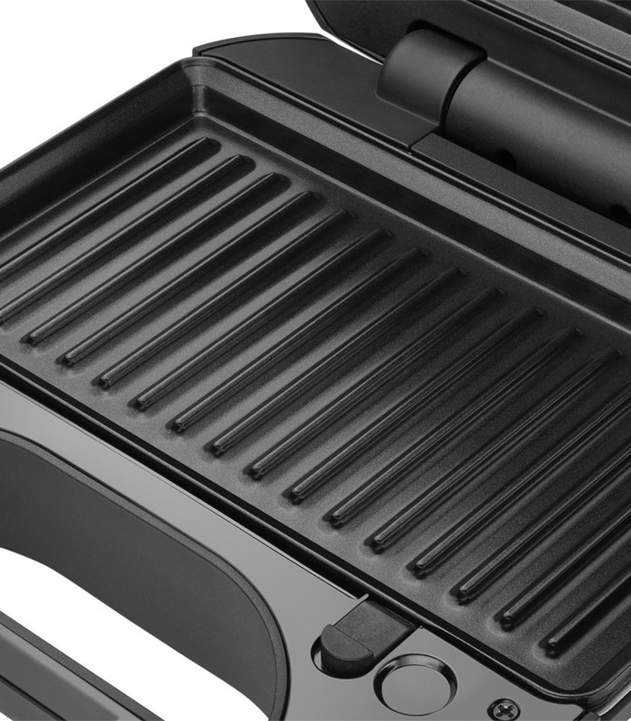 Sandwich-maker Amica SMK4021, 750 W, 3 tipuri de placi, Negru