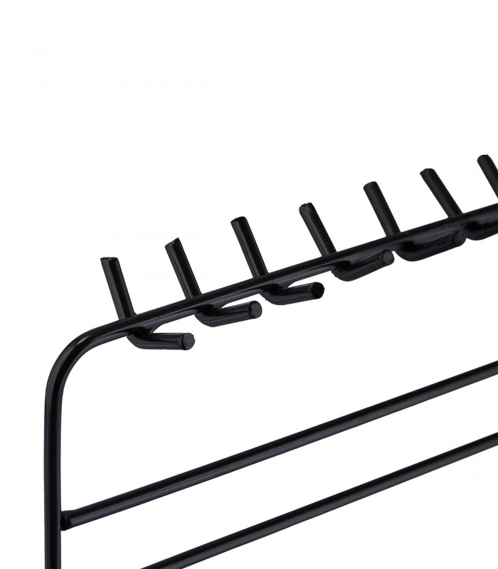 Organizator/suport pentru bijuterii, cercei, bratari, bijuterii, Negru, 20 x 10 x 21 cm