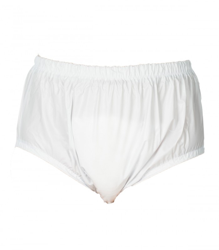 Chilot incontinenta nivel 5/5,  Suprima unisex, PVC, Alb, Mar 36, elastic ascuns  lat