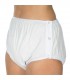 Chilot incontinenta nivel 4/5, Suprima, Unisex, PVC/Poliester, Alb, Mar 44, cu capse laterale