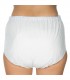 Chilot incontinenta nivel 4/5, Suprima, Unisex, PVC/Poliester, Alb, Mar 44, cu capse laterale