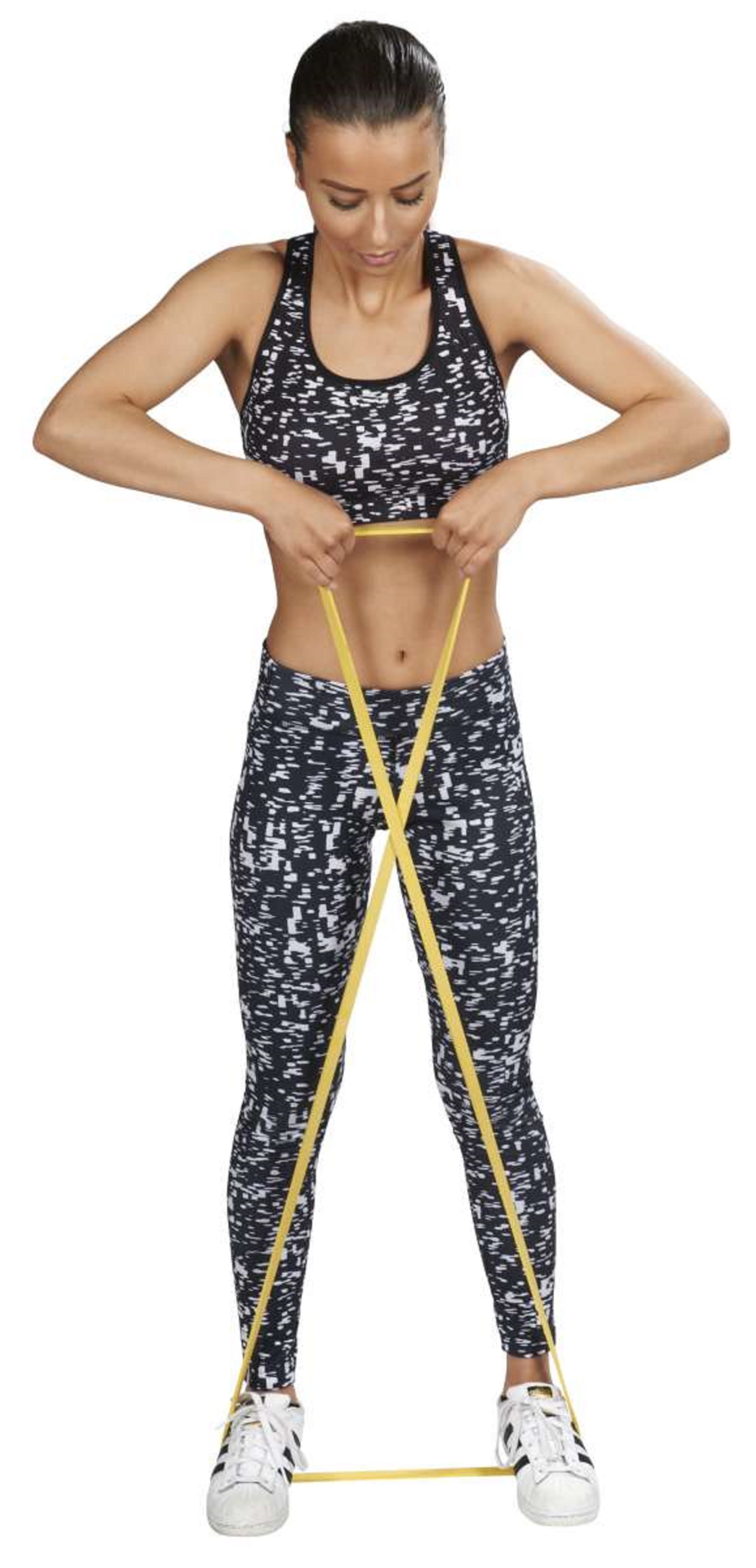 Banda elastica pentru dezvoltarea musculaturii, Pentru atleti, 15-38 kg, 1.3m