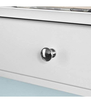 Raft perete cu 2 sertare, MDF, Alb