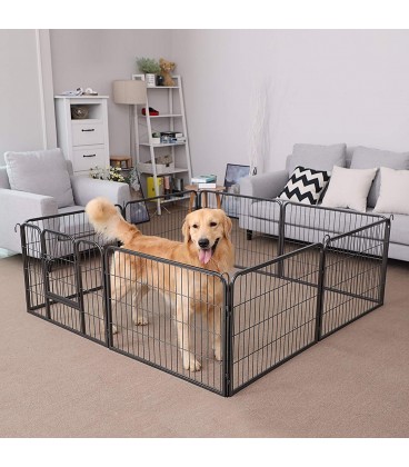 Tarc animale de companie, Pliabil si portabil, Negru, 77 x 60 cm