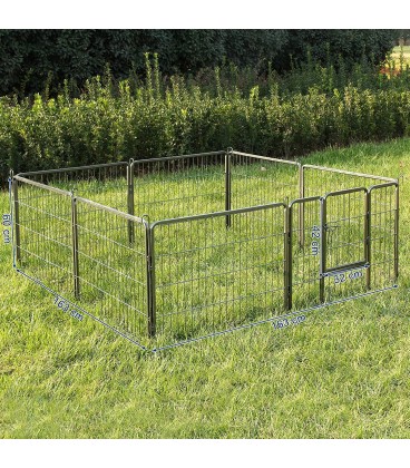 Tarc animale de companie, Pliabil si portabil, Negru, 77 x 60 cm