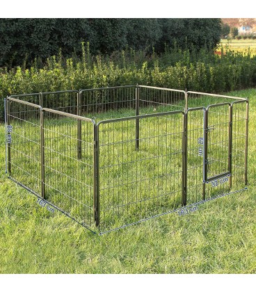 Tarc animale de companie, Negru, 80 x 80 cm