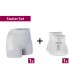Pantaloni protectie sold cu buzunare laterale + protectie, Unisex, Alb, M