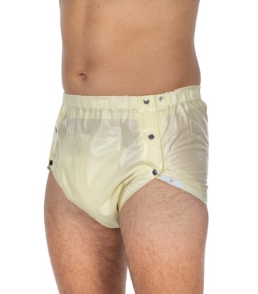 Chilot Suprima clasic incontinenta nivel 4/5, Unisex, Pentru scutece adulti,,, Galben deschis,Mar. L