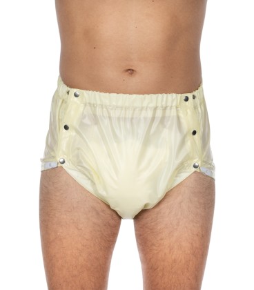 Chilot Suprima clasic incontinenta nivel 4/5, Unisex, Pentru scutece adulti,,, Galben deschis,Mar. L