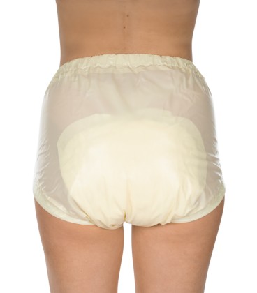 Chilot Suprima clasic incontinenta nivel 4/5, Unisex, Pentru scutece adulti,,, Galben deschis,Mar. L