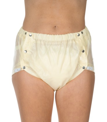 Chilot Suprima clasic incontinenta nivel 4/5, Unisex, Pentru scutece adulti,,, Galben deschis,Mar. L