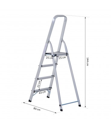 Scara aluminiu 4 trepte