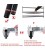 Suport pantofi cu 10 rafturi, 50 perechi pantofi, Negru